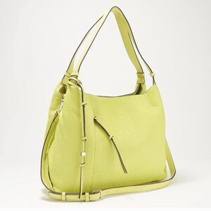 Vince Camuto NWT lime pebbles leather bag